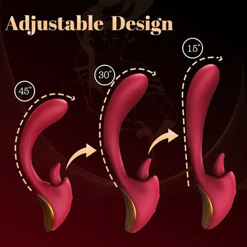 Clitoral Licking G Spot Vibrating & Swinging Stimulator Sweetstoy