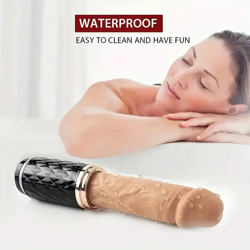 Automatic Thrusting Dildo Sex Machine For Women Hands-Free Sex Toys Heating Sweetstoy
