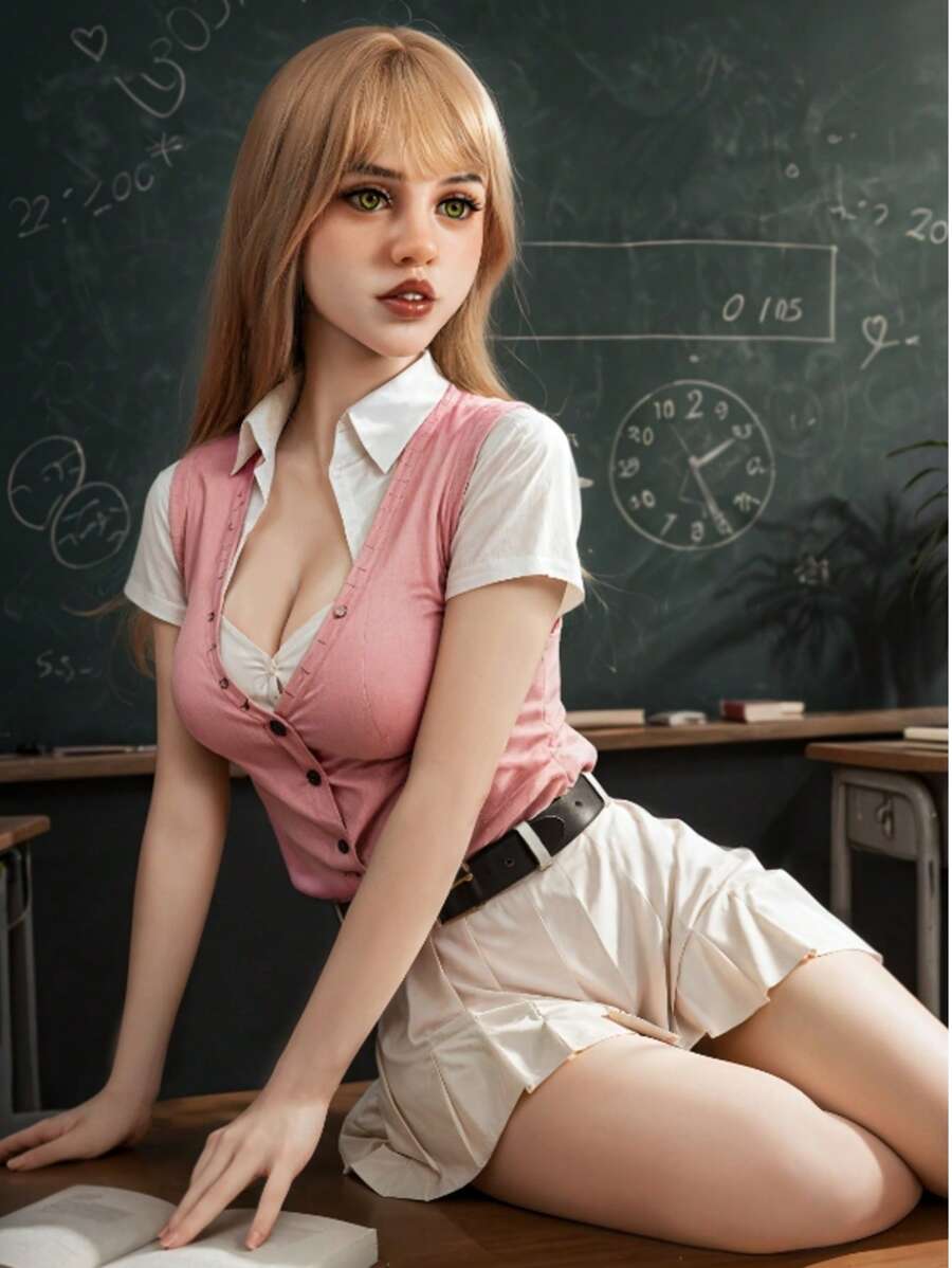 Ella-Realistic Male Sex Doll – TPE Full-Body Doll with 3-in-1 Holes, Big Breasts & Tight Pussy for Men