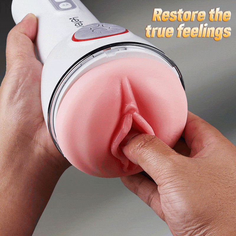 Leten - 10 Squeezing Sucking Vibrating Masturbation Cup