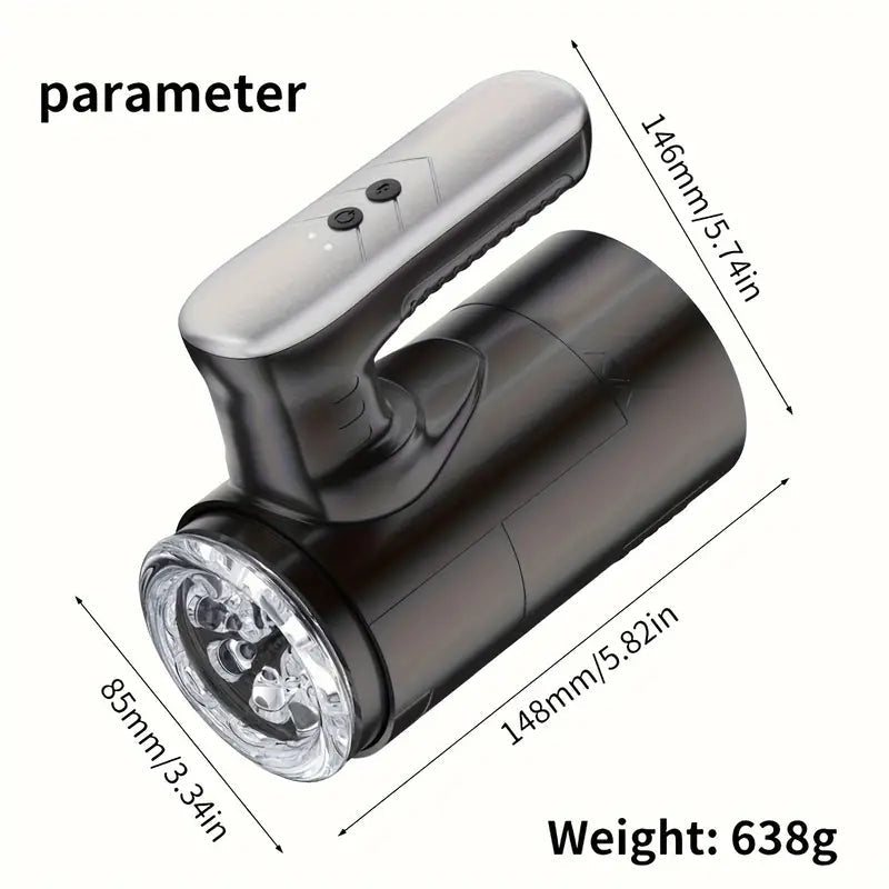 2 in 1 Automatic 5 Retractable 3 Swivel Male Masturbator Sweetstoy