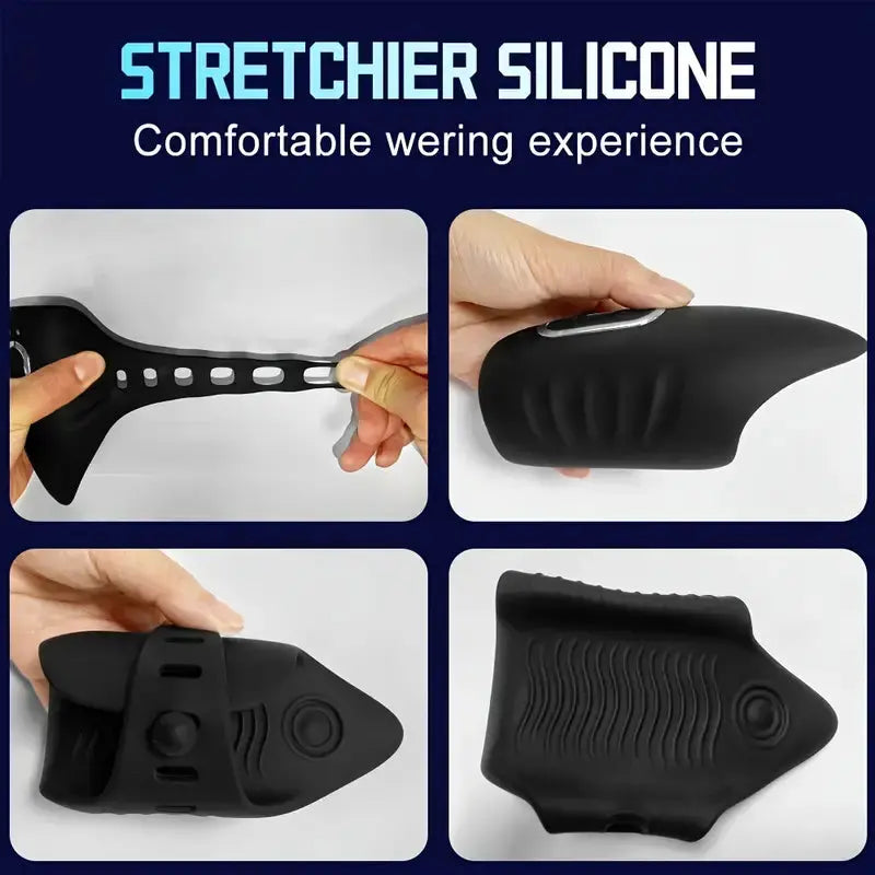 Adjustable Glans Vibrator 10 Vibrating & Tapping Modes Sweetstoy