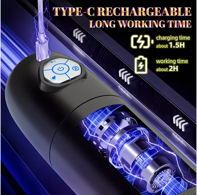 Automatic Male Stroker with Thrusting, Rotation and Sensory Audio