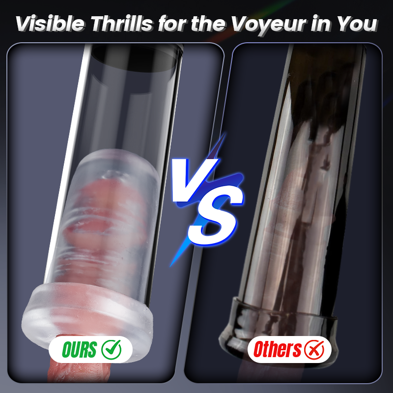 2 Modes 6 Levels Vacuum Suction Enlargement Penis Pump