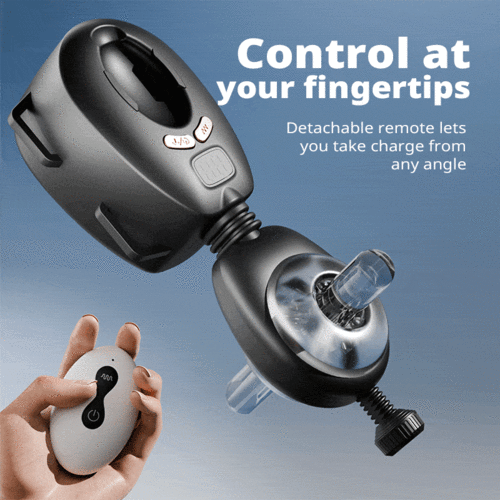 Lust Gear - Wearing Masturbation Cup 9 Vibrating & 9 Thrusting Modes