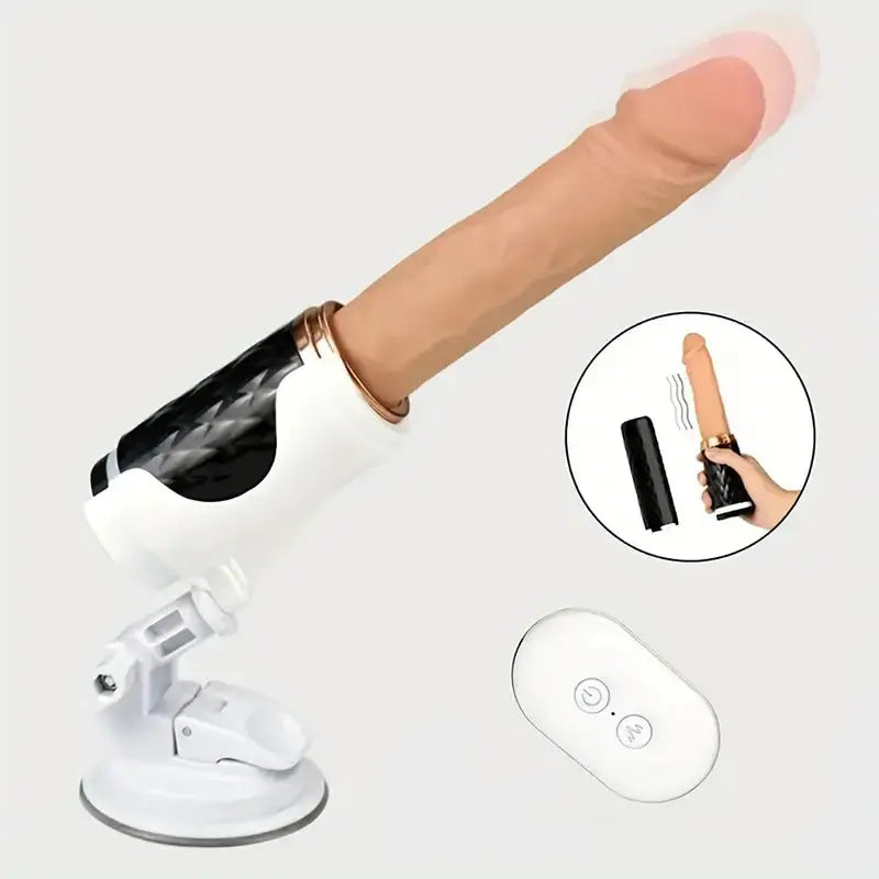 Automatic Thrusting Dildo Sex Machine For Women Hands-Free Sex Toys Heating Sweetstoy