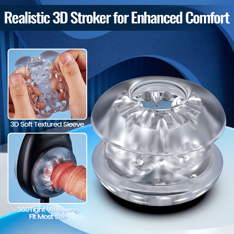Wearable Male Masturbator with Smart Thrust Control