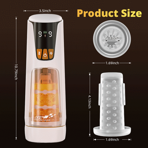 Vulcan Pulse – 9 Thrusting & 9 Vibration Masturbator Cup