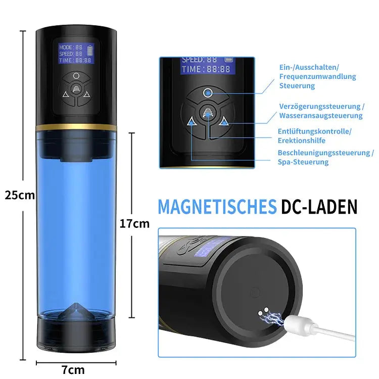 Water Sucking Vibration Automatic Male Masturbator Sweetstoy