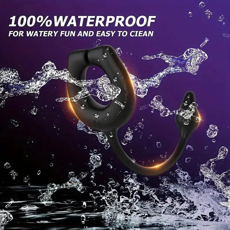 Cock Ring Butt Plug Male Prostate Massager Toys For Men Sweetstoy