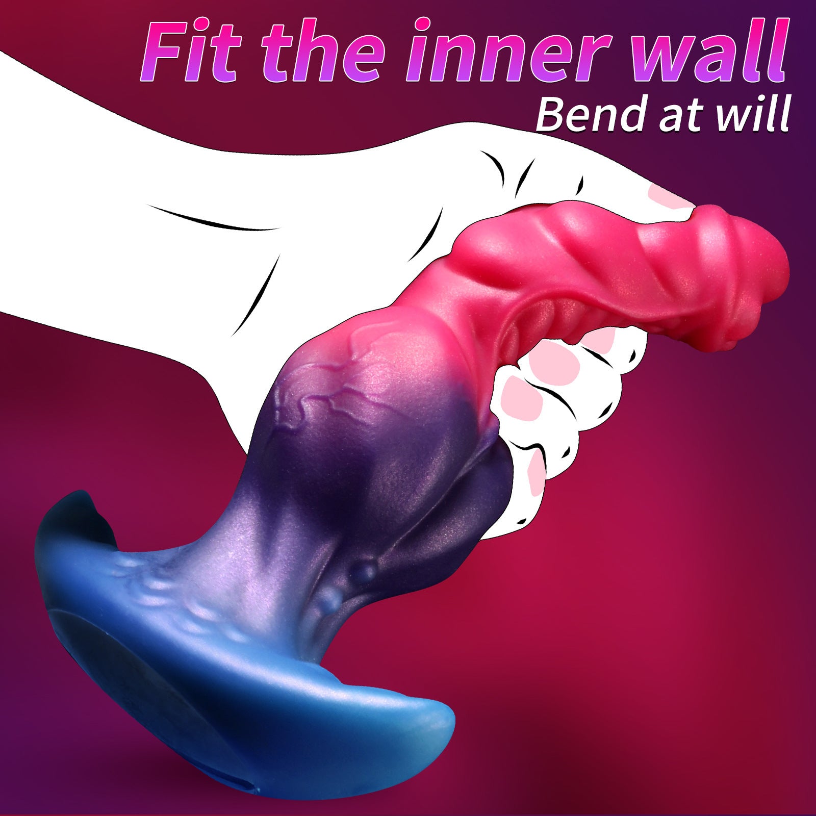 Soft Special-Shaped Anal Plug β Ultra-Soft Liquid Silicone Simulation Toy for Men & Women