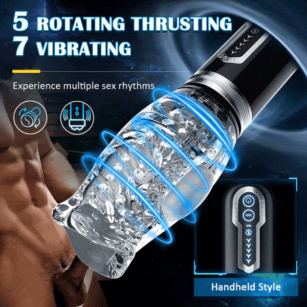 Rover - Telescopic Rotation Masturbation Cup Sweetstoy
