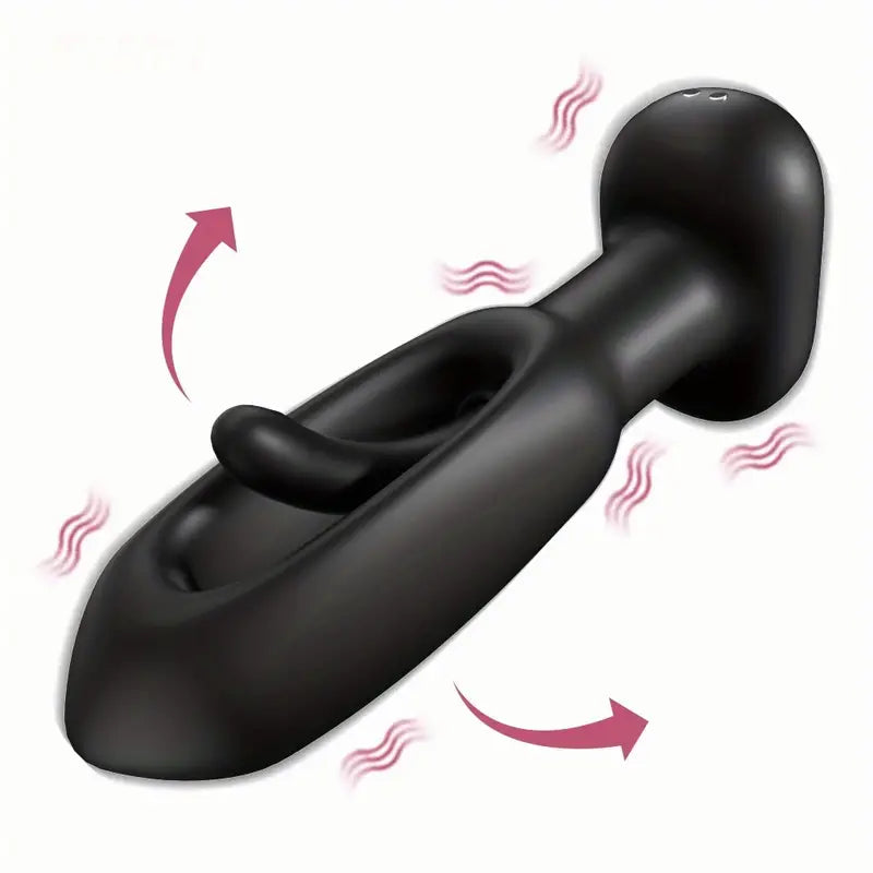 Electric anal plug for tapping the G-spot and wearing it externally, wide angle Sweetstoy