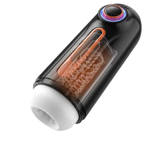 Vortex-X – 6 in 1 Automatic Male Masturbator with 10 Thrusting & Vibrating Modes + 4 Suction Intensities