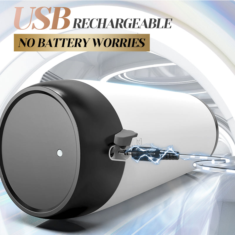 4 In 1 Male Masturbator Stroker 7 Vibrating & Thrusting Modes Heating & Vioce Function