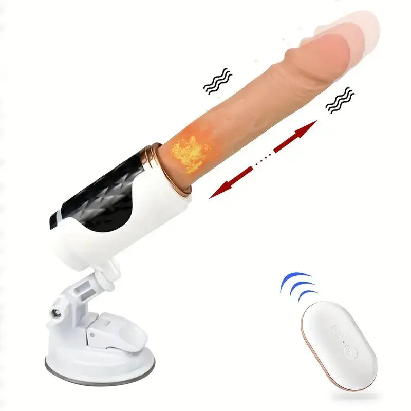 Automatic Thrusting Dildo Sex Machine For Women Hands-Free Sex Toys Heating Sweetstoy