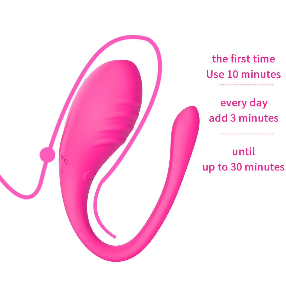 G-spot Vibrators 9 Speeds Vibration Anal Vibrating & Egg Massager APP Controlled