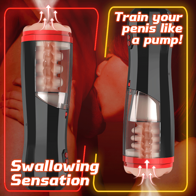 ROKA - Lifelike Automatic 5 Thrusting 10 Vibrating Vocable Masturbator Stroker
