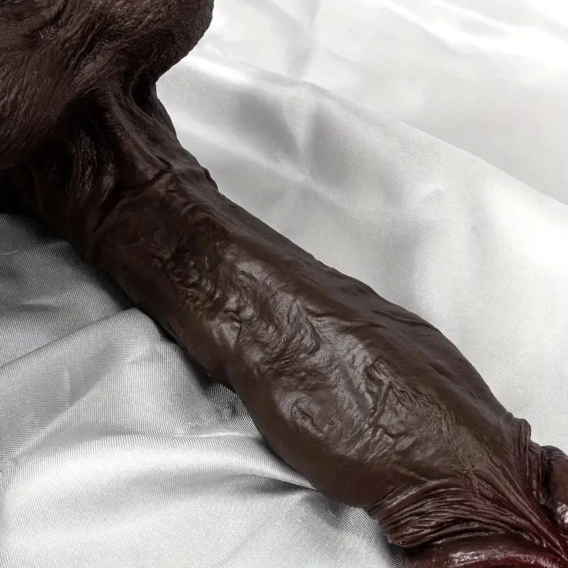 Huge Dildo Black Penis, Multiple Sizes, Large Suction Cup, Ultra-soft, Ultra-stable Liquid Silicone Safe Sweetstoy