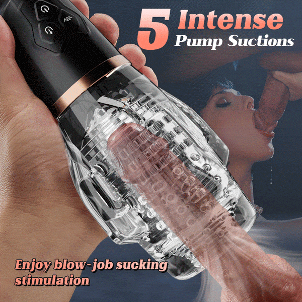 Rocket-2 Vibrating Eggs 5 Sucking 10 Vibrating Masturbation Cup Sweetstoy