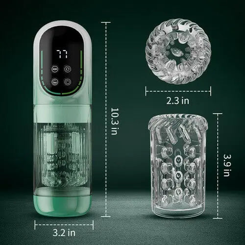 Heaven - 5 in 1 Function Automatic Male Masturbator & Suction Penis Pump Sweetstoy