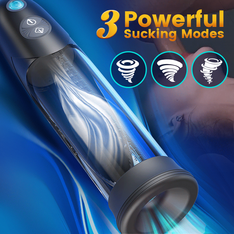 WaterSamurai - Vacuum Suction with Super Waterproof Penis Pump Enlargement