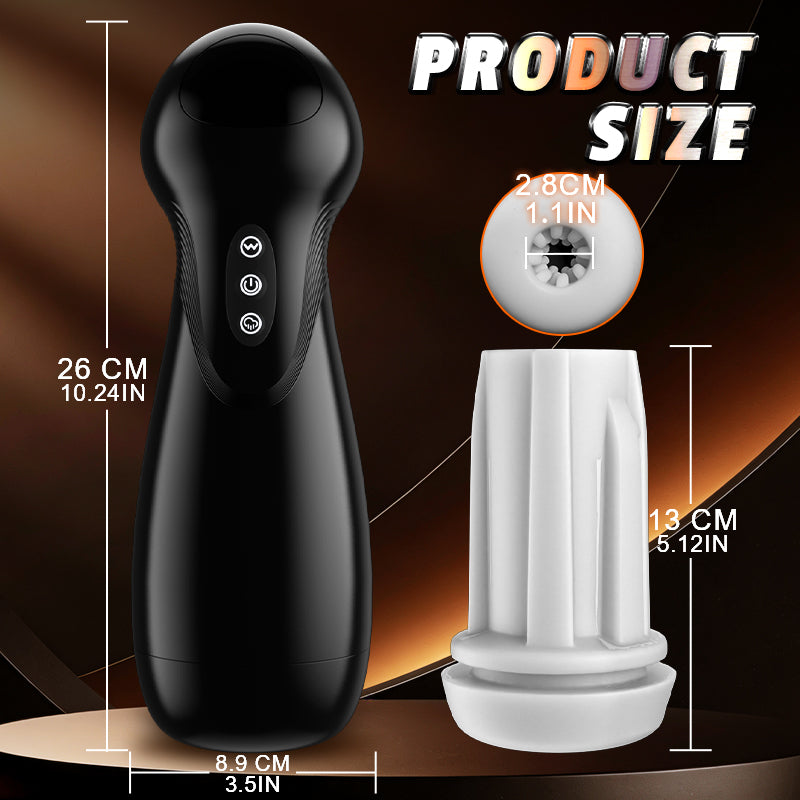 SolaceX Intense Suction & Vibration Automatic Male Masturbator