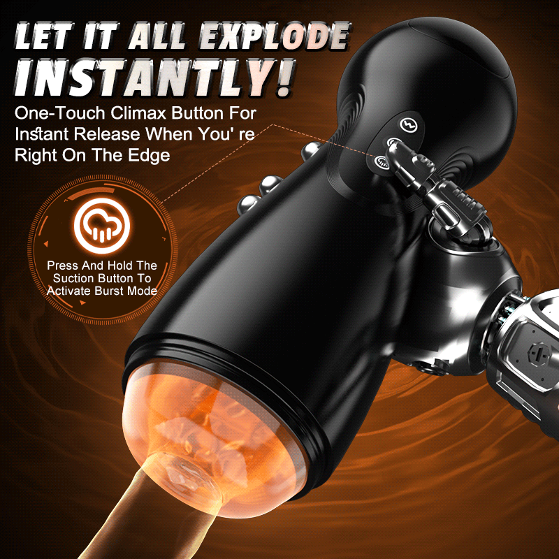 SolaceX Intense Suction & Vibration Automatic Male Masturbator