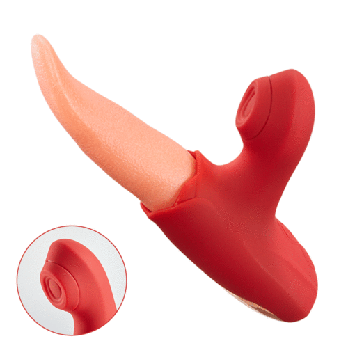 Upgraded 2-in-1 Flapping Tongue & Clit Sucking G-Spot Vibrator
