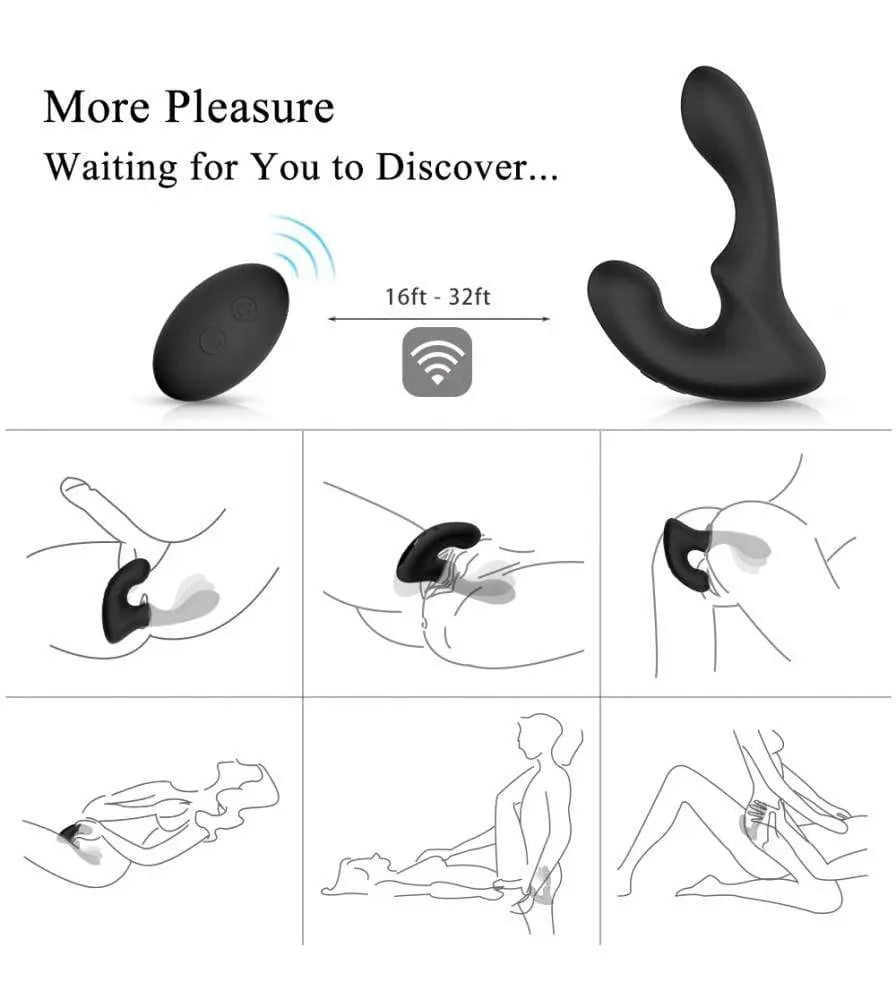 9-Pattern Vibration Prostate Massager Sweetstoy