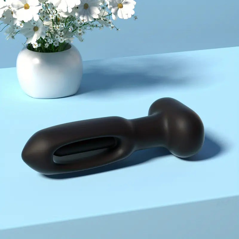 Electric anal plug for tapping the G-spot and wearing it externally, wide angle Sweetstoy