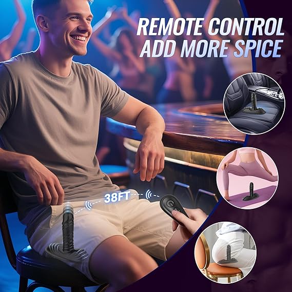 BEISAR Grinder Pro – Thrusting & Vibrating Anal Plug with 3 Thrusts + 9 Vibrations