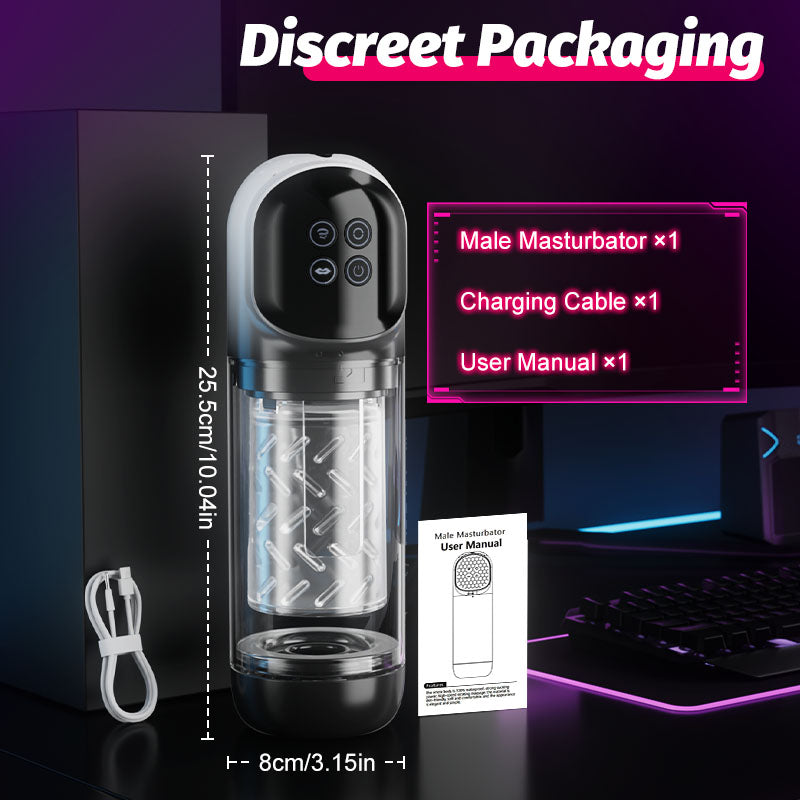 Male Stroker with Smart Air Suction Control