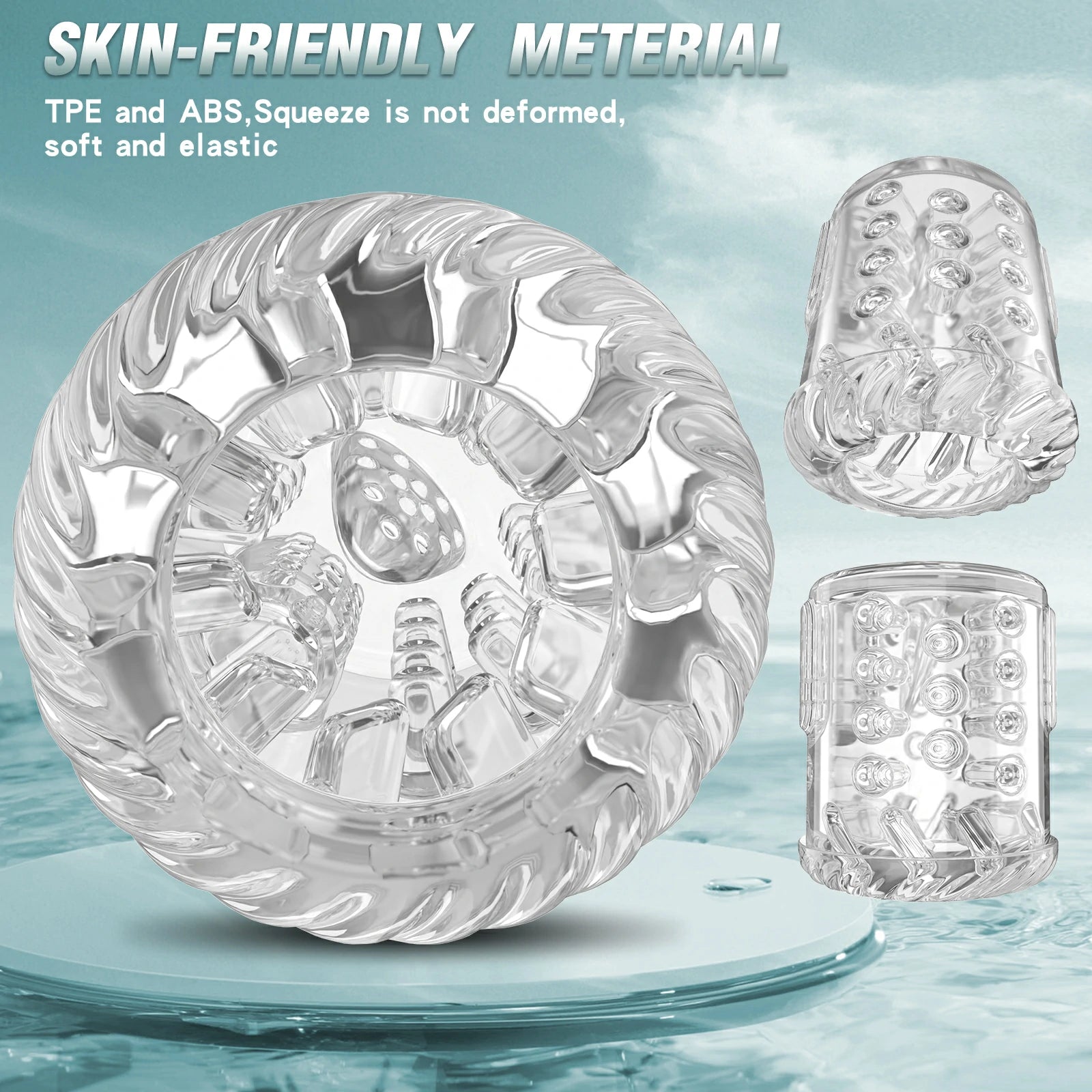 BOLEpro 7-Mode Automatic Male Masturbator with Rotating & Sucking Action