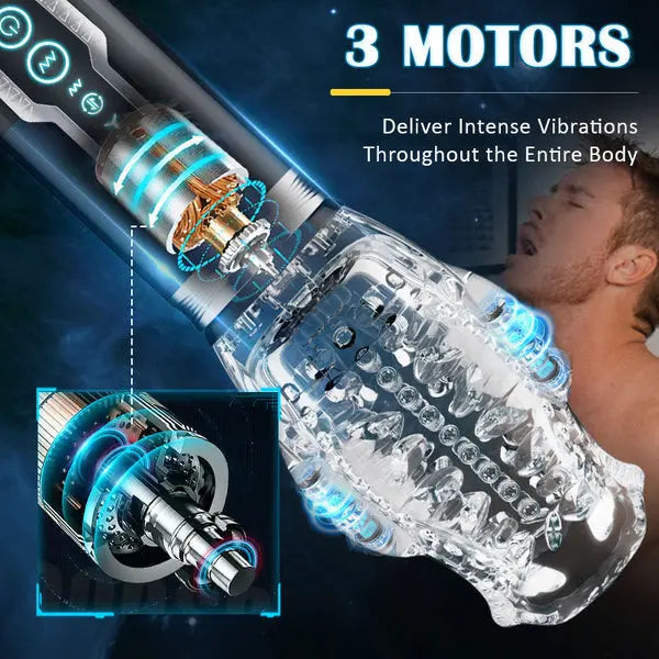 Rover - Telescopic Rotation Masturbation Cup Sweetstoy