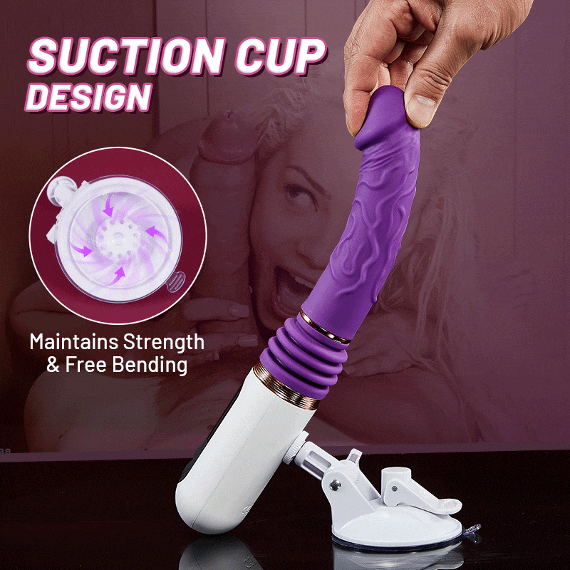 Capitano - Thrusting Vibrating Flexible Bending Dildo Sweetstoy