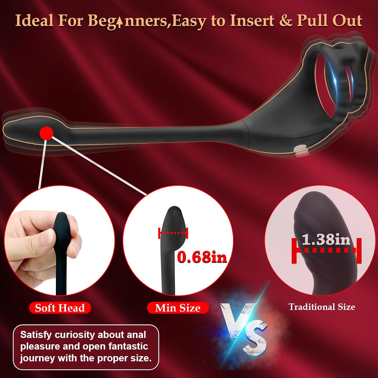 Vibrating Ring with Remote Control & Mini Bullet – Multi-Function Personal Massager for Couples