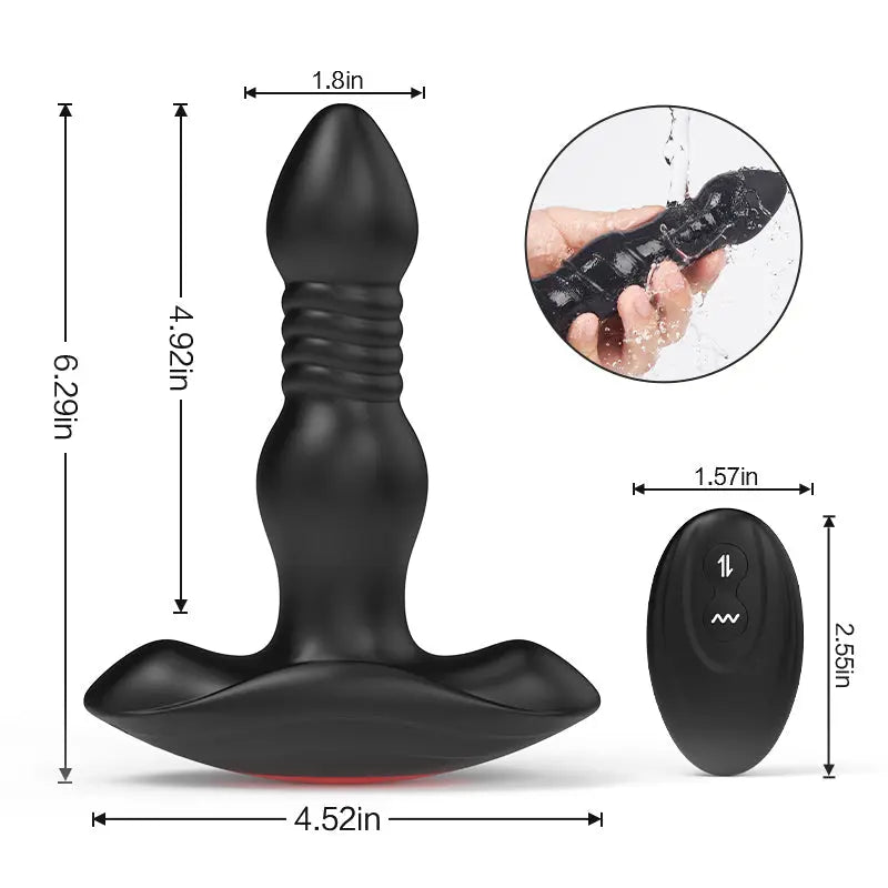 Crazy Vibrating Anal Plugs —— Bendable Sweetstoy