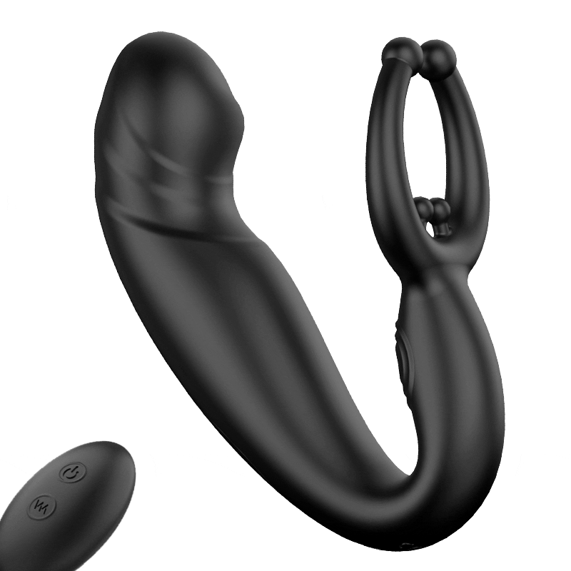 Bead Massage P-spot 9 Vibrating Prostate Massager with Remote Control