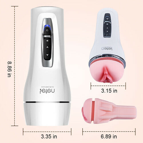 Leten - male stroker 10 different vibrating modes & voice mastutbator