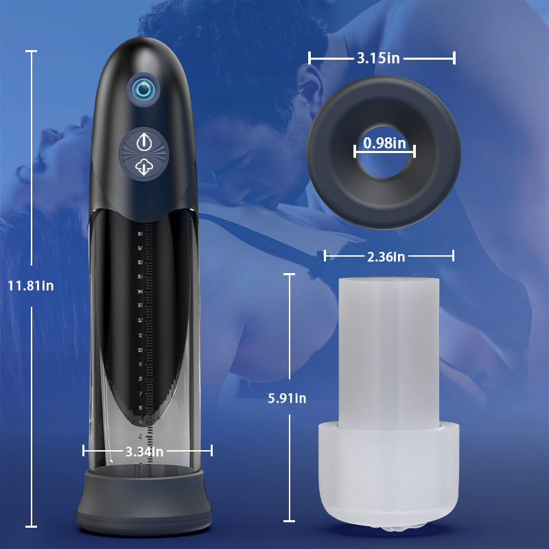 WaterSamurai - Vacuum Suction with Super Waterproof Penis Pump Enlargement