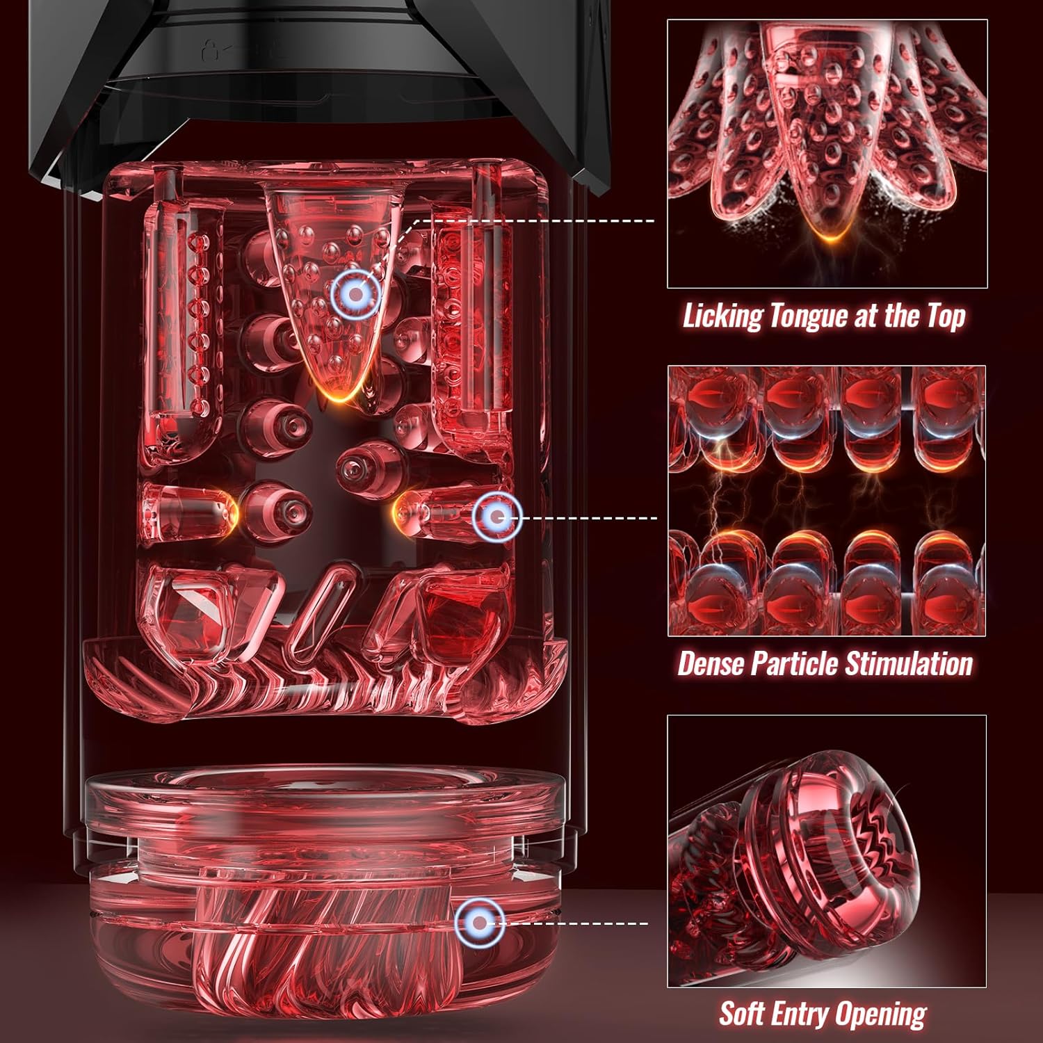 EINSEO AI-Controlled Rotating Male Stroker with Thrusting & Air Suction