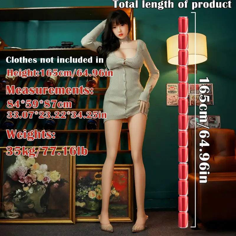 77.16lb Realistic Sex Doll Full Body Life Size Adult Sex Dolls TPE Female
