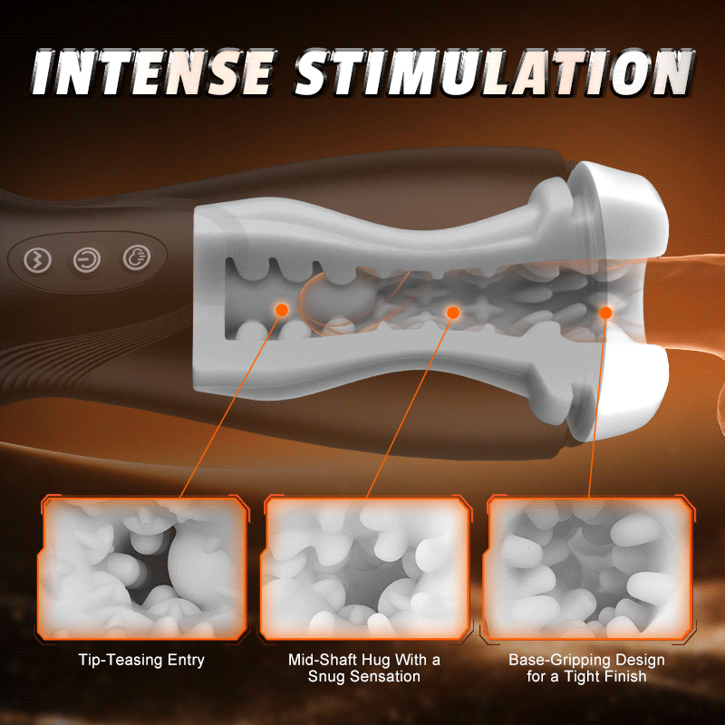 SolaceX Intense Suction & Vibration Automatic Male Masturbator