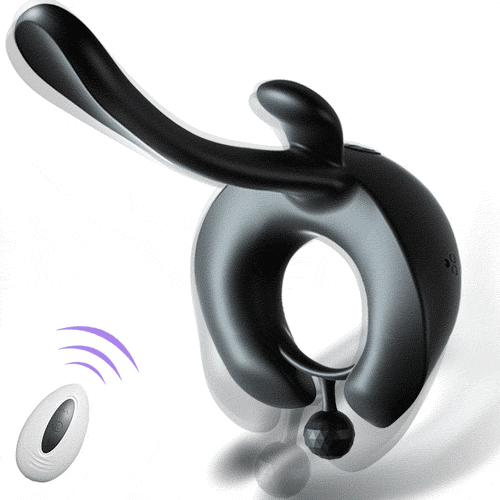 Ergonomic Vibrating Cock Ring for Couples