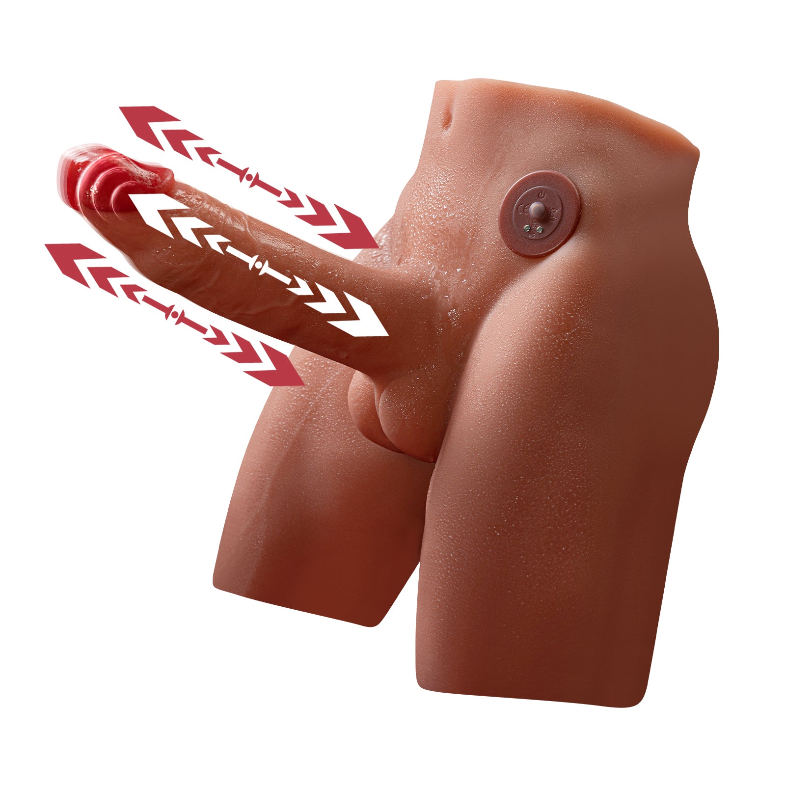 Jensen Pulse Edition – Half-Body Male Masturbator with Intense Pulsation 9.03lb