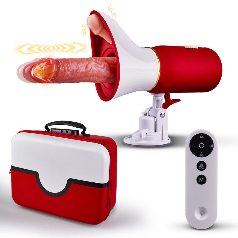 Lover Multifunctional Penis Machine 7 Vibrating & 8 Thrusting Modes Elegant Gift Packaging