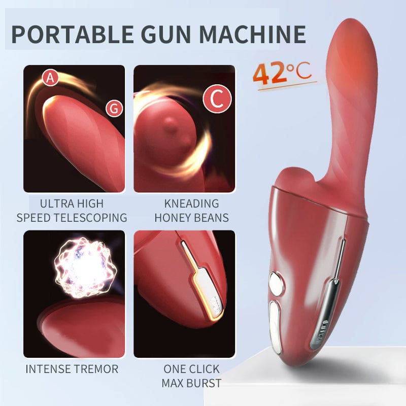 The Ultimate Pleasure Experience: Adjustable Speeds Sex Machine 9 Rotating & Thrusting Modes