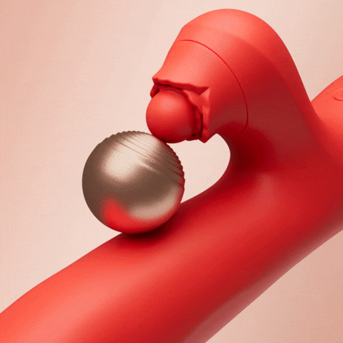 Amelia Wiggling G Spot Vibrator with Clitoral Teaser Sweetstoy