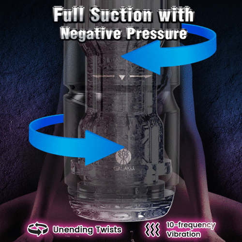 GALAKU App-Controlled Suction Masturbation Cup for Men
